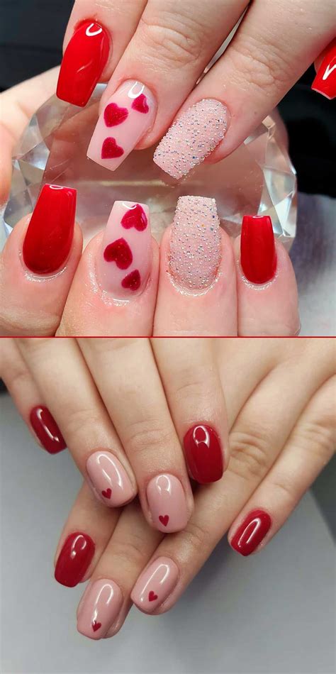 san valentine nail design