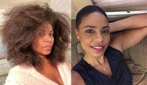 Sanaa Lathan Natural Hair On Instagram Inspiration, Loose Waves