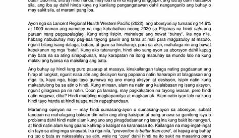 Halimbawa Ng Sanaysay Tungkol Sa Aspektong Kultural - dehalimba