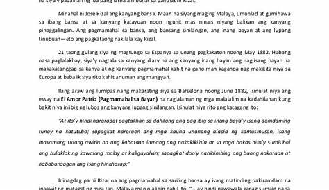 Mga Halimbawa Ng Sanaysay Para Sa Grade 4