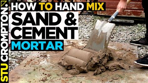 sand cement mix for concrete base