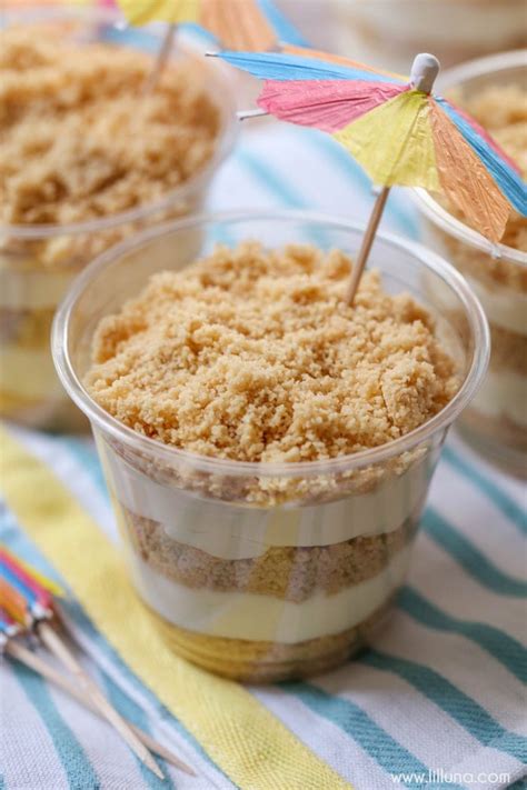 Sand Pudding Dessert Cups