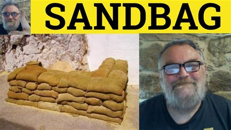 Sandbag Definition