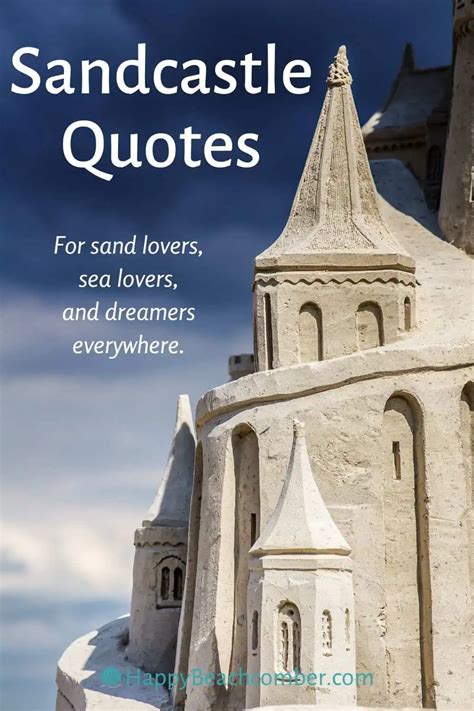 Sandcastle on the beach