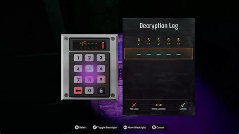 Sander Cohen's Keypad Code