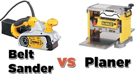 Sander Vs Planer