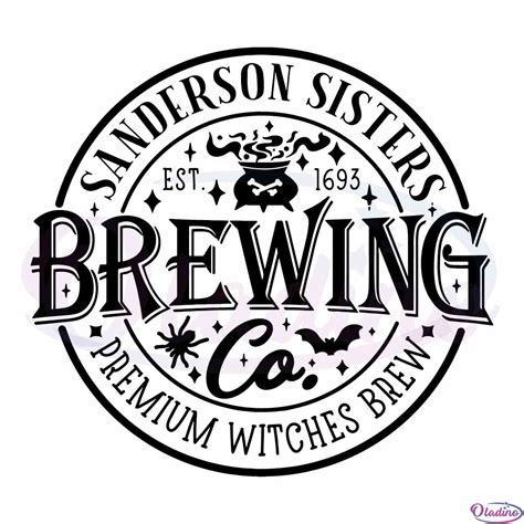 Sanderson Sisters Brewing Co SVG PNG, Sanderson Sisters Svg