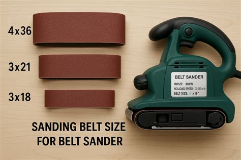 Sanding Belts Sizes