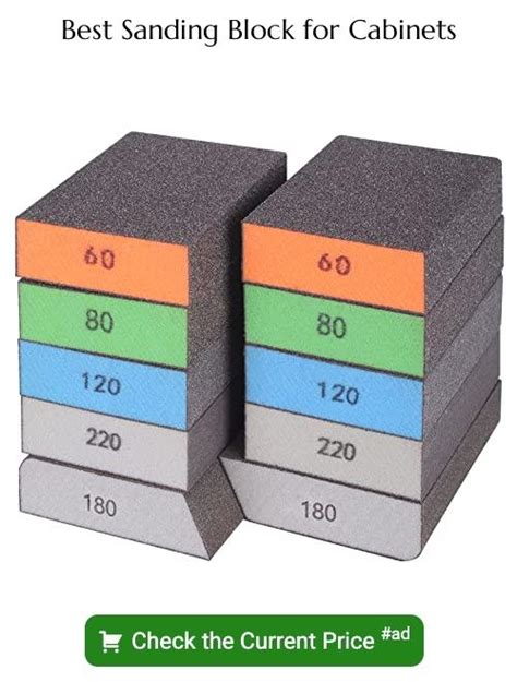 sanding block for cabinets