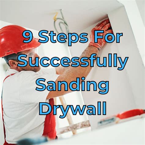 Sanding Drywall Purpose