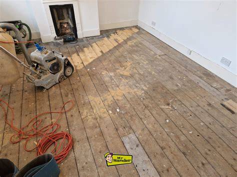 Sanding Pine Flooring in Witney Touchwood Flooring Services