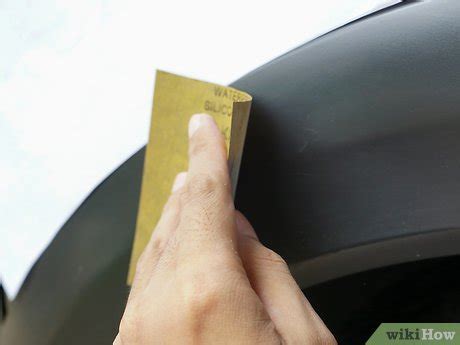 Sanding Plastic Fender Flares