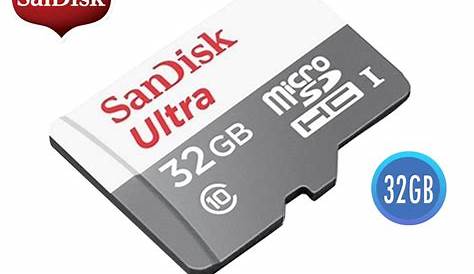 SanDisk Ultra SDSQUAR 32GB A1 Micro SD Card (Speed up to