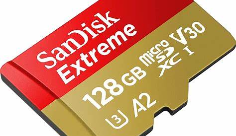 Sandisk Extreme 128gb Micro Sd A2 sd Cards With App Performance Spec Unveiled