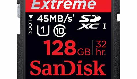 SanDisk Extreme MicroSDXC UHSI Kort SDSQXAF128GGN6MA