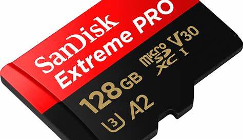 Sandisk Extreme 128gb Microsdxc SanDisk 128GB MicroSDXC UHSI A2 Card With Adapter