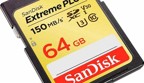 Sandisk Extreme Plus 64gb Micro Sd PLUS SDXC Card 64GB, Class 10, U3