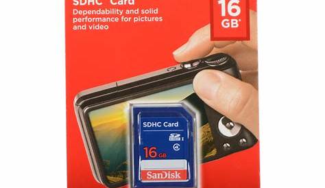 Sandisk Sd Card 16gb Repair SanDisk 16GB SDHC Memory Class 4 SDSDB016GB35 B&H Photo