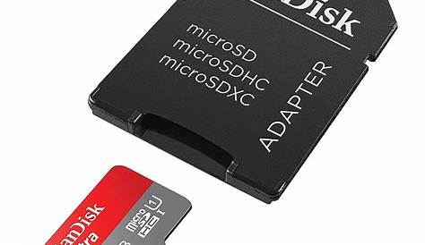 Sandisk Ultra 32GB Micro SDHC UHSI Card with Adapter