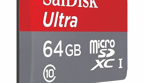 Sandisk Ultra 64gb Micro Sd Xc1 Plus sdxc Uhs I Memory Card Multi squsc