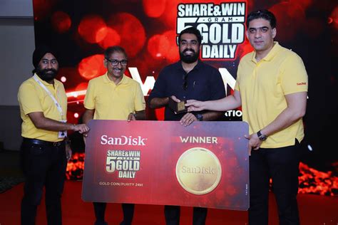 Sandisk Contest Winners