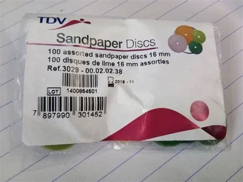 Sandpaper Discs Tariff Code