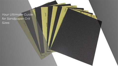 Sandpaper Sheet Sizes