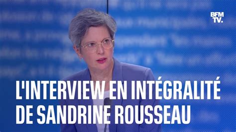 sandrine rousseau twitter interview