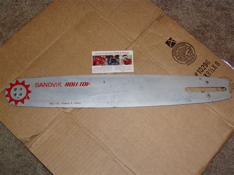 Sandvik Chainsaw Bar Identification