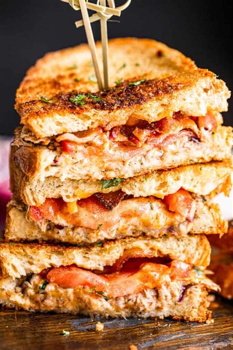 Sandwich Tuna Cheese: Resipi Dan Arahan