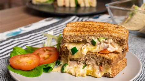 Sandwich Tuna Cheese Leleh – Resipi Terperinci Dalam 8 Langkah