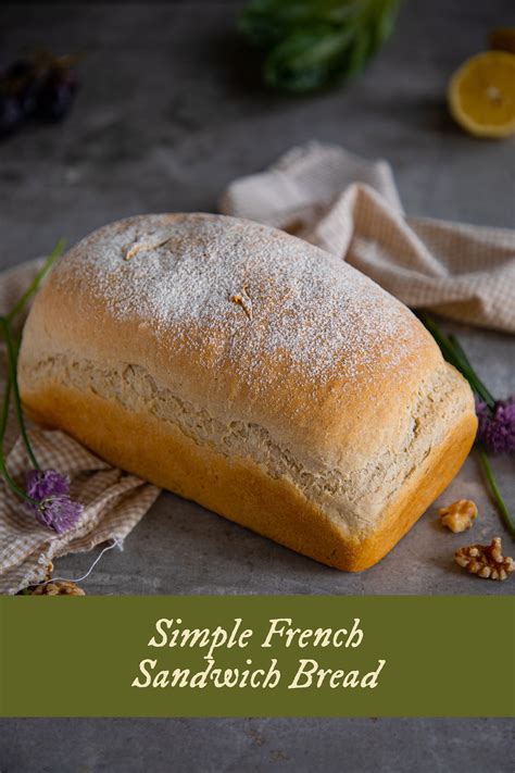 Sandwich Bread In French