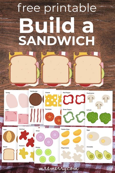 sandwich game for kids