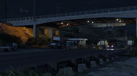 sandy shores toll booth