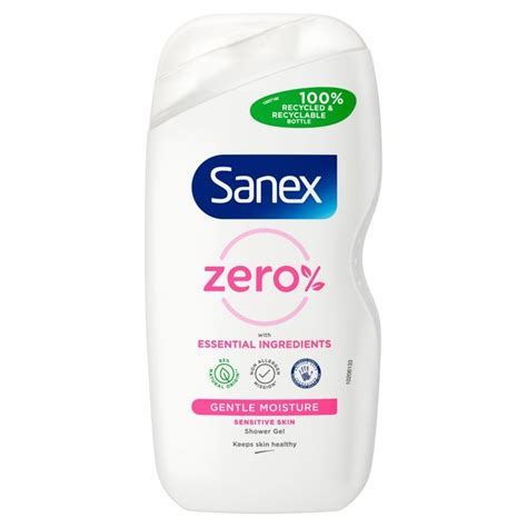 sanex zero sensitive skin shower gel