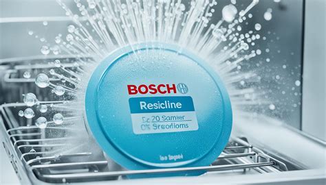 sanitize bosch dishwasher