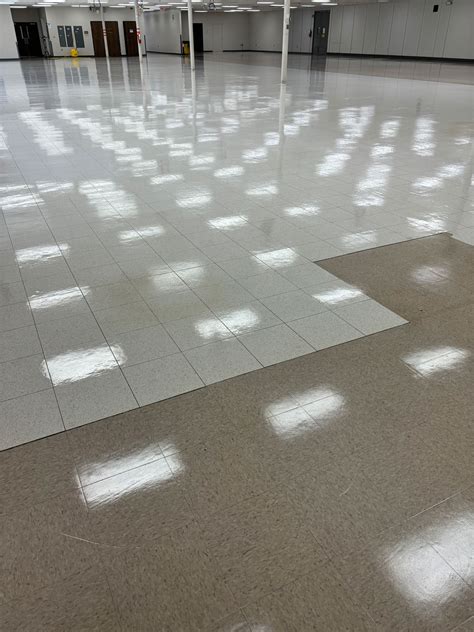sanitized floors