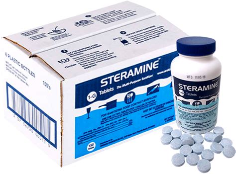 Sanitizer Tablets Steramine
