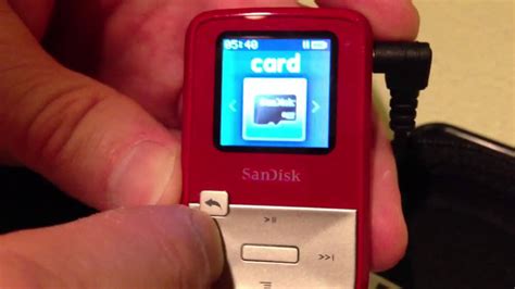 Sansa Mp3 Player Instructions