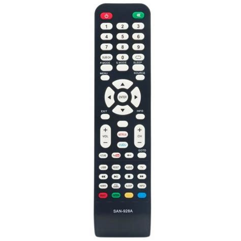 sansui remote control for tv