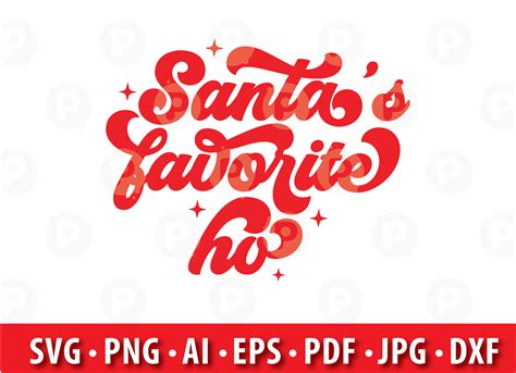Santa's Favorite SVG Cut Files Etsy