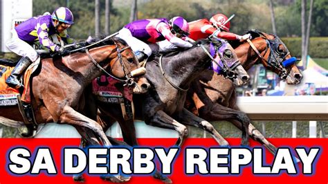 santa anita derby replay