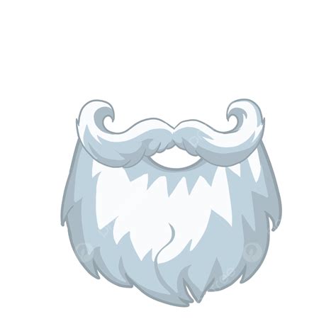 santa beard png transparent