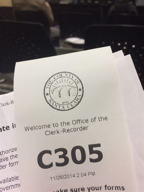 santa clara county recorder official records