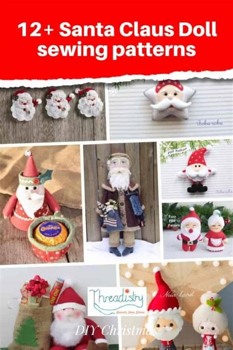 Santa Claus Patterns To Sew