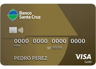 santa cruz tarjeta de credito