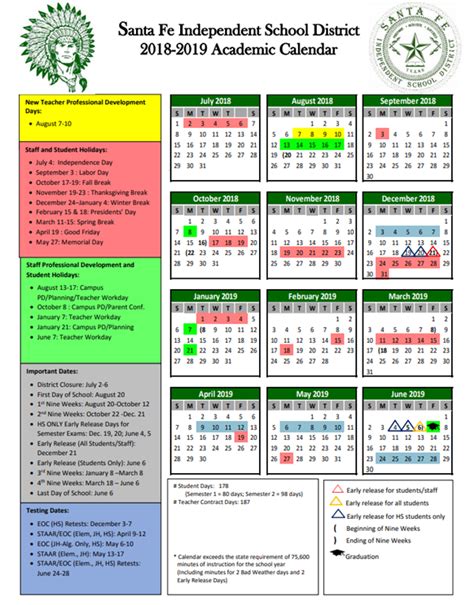 santa fe college calendar of events