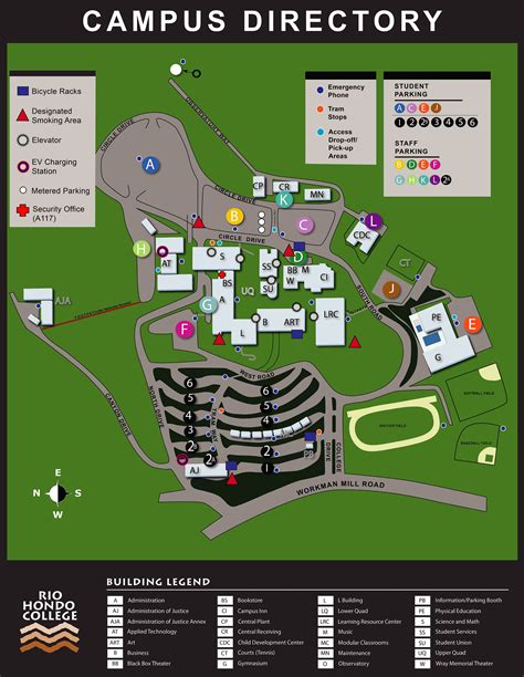 santa fe community college campus map
