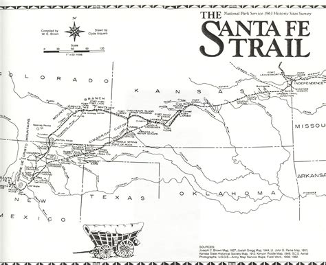 santa fe trail map pdf