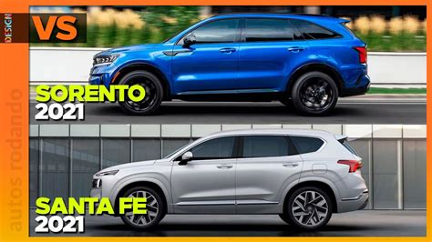 santa fe vs sorento 2021